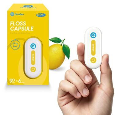 Imagem de Refil de Fio Dental QicoBay Limão 6 Unidades 90 Usos