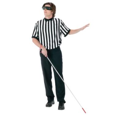 Imagem de Fantasia EZ Guy de Árbitro Cego - Padrão - Tamanho do Peito 33-45