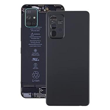 Imagem de HUANGYUNCHAO Acessórios telefônicos Tampa traseira da bateria para Samsung Galaxy A72 5G Substituição do telefone celular