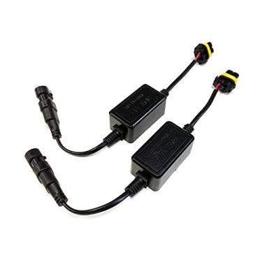 Imagem de SOCAL-LED 2x A10 HB4 9006 EMC Kit de farol CANBUS HID LED Decodificador Anti-cintilação Cancelador de erro Adaptador de resistor de relé