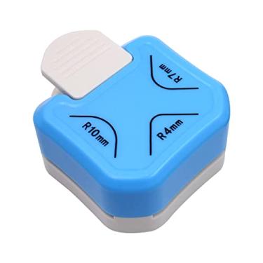 Imagem de LUGU Canto arred do perfu dor 3 em 1 R4 / R7 / R10mm cortador de canto redondo cortador pa cartão de sc pbook papel de embrulho adesivo foto laminado faça você mesmo