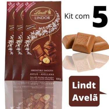 Imagem de Chocolates Importado Nobre Lindt Lindor Singles Avelã 500G