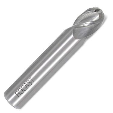 Imagem de Fresa de Topo Esférico em Metal Duro Inteiriça - 4 Cortes (MD) - 8,00mm Rocast 42,0005