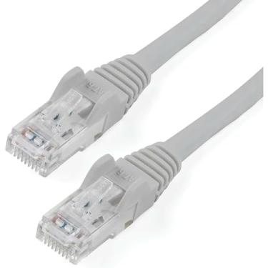 Imagem de StarTech.com Cabo de patch Cat6-6 pés - Cabo Ethernet cinza - Cabo RJ45 Snagless - Cabo Ethernet - Cabo Cat 6-6ft (N6PATCH6GR)