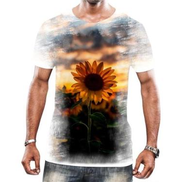Imagem de Camiseta Camisa Flor Do Sol Girassol Natureza Amarela Hd 8 - Enjoy Sho