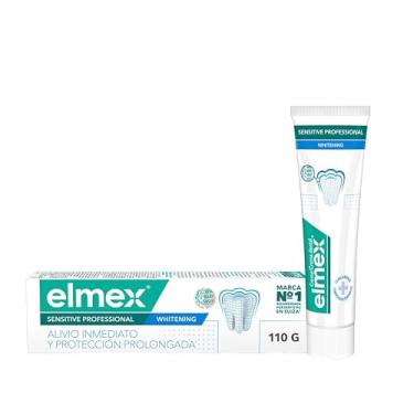 Imagem de Elmex Creme dental para sensibilidade Sensitive Professional Whitening, Alívio Imediato* da Sensibilidade e Branqueamento, 110g
