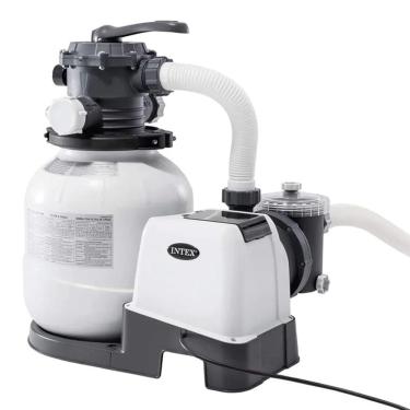 Imagem de Bomba Filtro Sistema Areia Krystal Clear 7.900 Litros/hora Intex 110v
