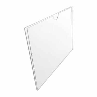 Imagem de KIT 5pç Porta Folha A3 de Parede - Horizontal com Fundo de Acrílico - 