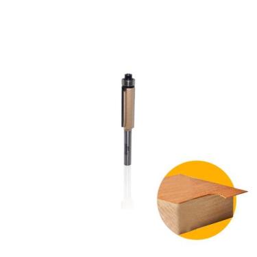 Imagem de Fresa Tupia Manual Haste 6mm Corte 3/8 Com Rolamento - Strong, Com Rol