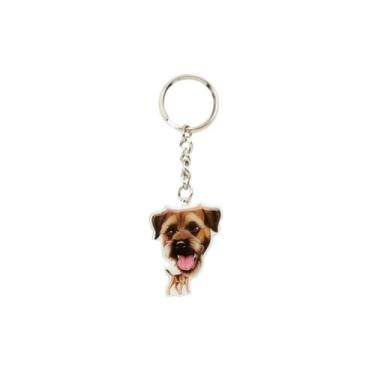 Imagem de Chaveiro Heads De Metal - Border Terrier - The Heads