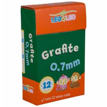 Imagem de Grafite 0.7mm hb tubo com 12 minas / 12tb / leonora