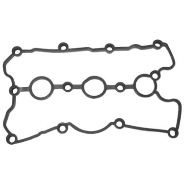 Imagem de INFINAUTO Junta da tampa da válvula, junta de vedação da válvula da cabeça do cilindro nº 06E103483P para A4 2009 para A5 2008-2010 preta, junta da tampa do balancim 1 peça