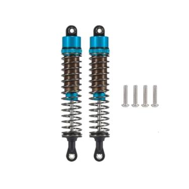 Imagem de Amortecedores à prova de vazamento de óleo de carros RC 1/10, 2 peças ajustáveis de 52 mm-120 mm para carrinho de corrida 1/10 RC Truggy On Road Touring Drift Cars Monster Trucks peças de atualização