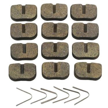 Imagem de HAUERTZX Pastilhas de freio para mini bicicleta compatíveis com 79cc 97cc 100cc 105cc 2.8hp Coleman CT100U CC100X Motovox MBX10 Baja Doodle Bug DB30 Monster Moto MMB80 MMB105