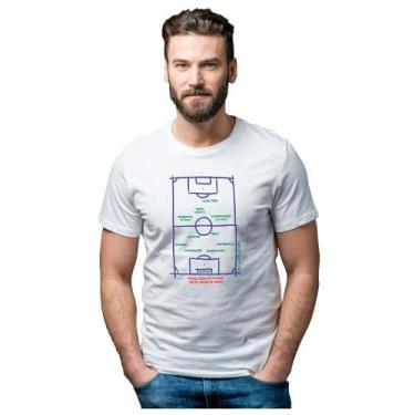 Imagem de Camiseta Seleção Itália Tetra Copa do Mundo 2006 - Novomanto, Branco, 
