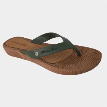 Imagem de Tamanco Terra e Agua Leve Macio - TERRA & AGUA, Croco, Caramelo, 36