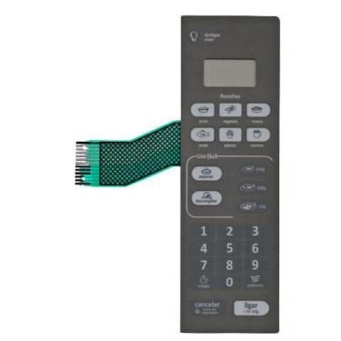 Imagem de Membrana teclado Para Microondas Consul Cmo 20 Espelhada - TND