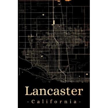 Imagem de Lancaster California: Your city, your region, your home! | Composition Notebook 6x9 plaid 120 pages