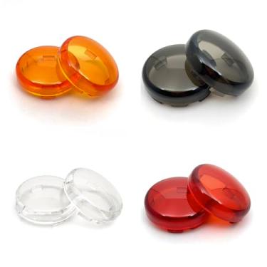 Imagem de DustCustoms - Lente de Seta compatível com Harley Davidson - modelo bullet (Fumê)