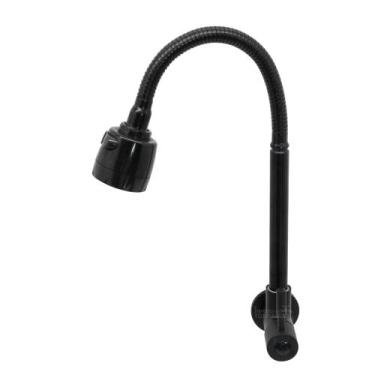 Imagem de Torneira Gourmet Para Cozinha Parede Black 3382 - Império das Torneira
