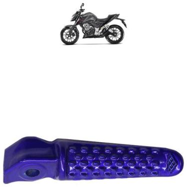 Imagem de Pedaleira Traseira CB 300F 2023 2024 Azul - Automotive Imports, Esquer