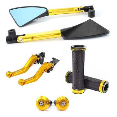 Imagem de Manete Peso Retrovisor Manopla Yes 125 Gsr 125 150i Intruder - Stark R