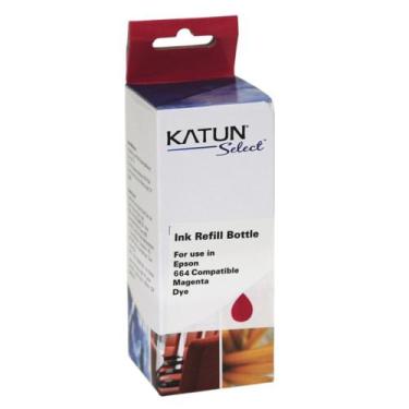 Imagem de Tinta Epson T664 Magenta 100Ml L355 365 Katun T664320