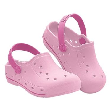 Imagem de Sandália Chinelo Babuche Infantil Menina Leve Moderna (Rosa, BR, Criança de 4 a 8 anos, Numérico, 28)