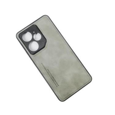 Imagem de Kepuch Silklike Capa para Realme Neo 7 5G - Case Placa de Metal Embutida - Cinza