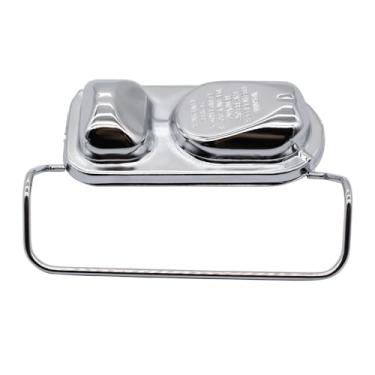 Imagem de SHLPDFM 1 Conjunto De Tampa Cilindro Mestre Aço Cromado Com Fiança Única 2-3/4" X 5-3/4" Compatível Ford 1973-1983