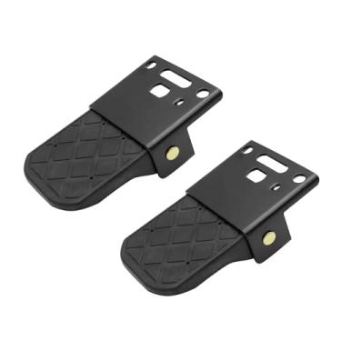 Imagem de Lssapr Pares De Apoios Para Os Pés Quadriciclo Com Piso Metal E Antiderrapante Apoio Traseiro Passageiro Quatro Rodas, Substituição Universal Polaris Sportsman Scrambler