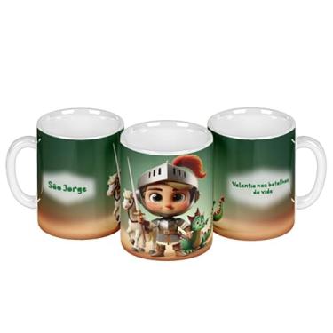 Imagem de Caneca branca católica divina animação (14947)