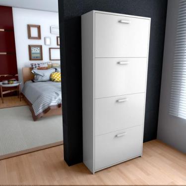 Imagem de Sapateira Organizador Lunna 4 Gavetas - 1,50x65cm - Móveis Bosi
