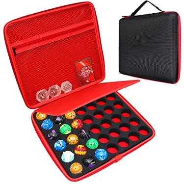 Imagem de FCDYLBD Estojo Organizador Compatível Com Bakugan Battle Planet, Bakucores, Armored Alliance, Geogan Rising, Suporte Para Recipiente De Armazenamento Brinquedos (Somente Caixa)