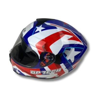 Imagem de CAPACETE MOTOBOY GP TECH ULTRA SV BLAZE CONFORTO SEGURANÇA (56)