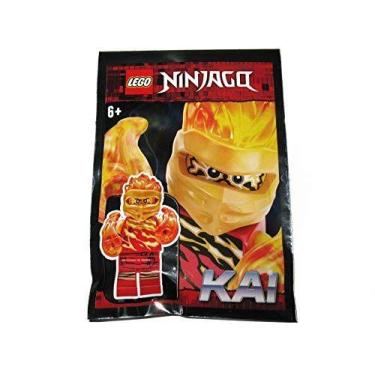 Imagem de Minifigura Lego Ninjago Kai FS Spinjitzu Slam com 2 explosões