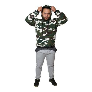 Imagem de Blusa Moletom Camuflada - New Look Store, GG