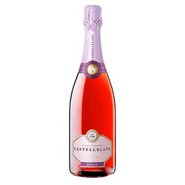Imagem de ESPUMANTE CAVA CASTELLBLANC ROSADO BRUT 750ML