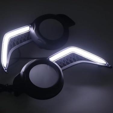 Imagem de CTH Para Toyota 4Runner 2014-2024 Luz de Circulação Diurna DRL LED Luz de Nevoeiro Luzes de seta Luzes de seta Acessórios de Carro 1 conjunto, Não serve para a versão limitada (luz branca)