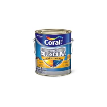Imagem de Kit Pintura Coral Acrílica Total 3,6L Com Trincha 538 2 ½ Polegadas Para Interior E Exterior