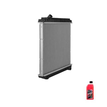 Imagem de Kit Radiador MB 1218/1418/1620 OM904 OM366 + Aditivo Radiador Paraflu Rosa 1L