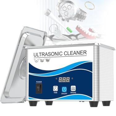 Imagem de Aparelho De Ultrassom Com Aquecimento RáPido,MáQuina De Limpeza UltrassôNica,InicializaçãO Com Um Toque,PotêNcia AjustáVel Com DesgaseificaçãO,Para RemoçãO De Ferrugem E Manchas