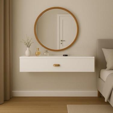 Imagem de Penteadeira Com Gaveta 60CM Console Camarim(BRANCO)