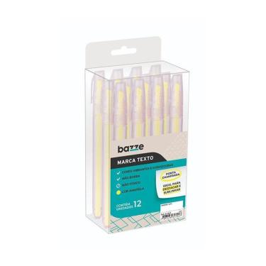 Imagem de Marca Texto Fluorescente Amarelo Bazze