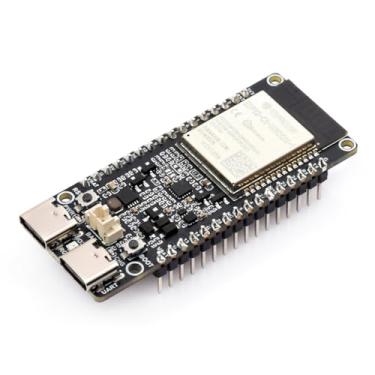 Imagem de Waveshare Placa de desenvolvimento Wi-Fi 6 de banda dupla ESP32-C5, processador RISC-V de 240 MHz, módulo série ESP32-C5-WROOM-1, MCU RISC-V multiprotocolo, PSRAM de 8 MP, com cabeçalhos pré-soldados