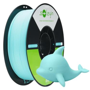 Imagem de Creality Filamento Soleyin Ultra PLA 1,75 mm para Impressora 3D, Velocidade de 300 mm/s, Resfriamento e Modelagem Rápidos, Bobina de 1kg (2,2lb), para Creality Ender K1, K1C Series (Azul Oceano)