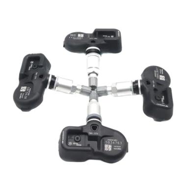 Imagem de OGGUYME Conjunto de 4 sensores de pressão de pneu TPMS PMV-107K 433MHz compatíveis com sensor de pressão de pneu Lexus LS ES GS 42607-50010 42607-50011 2005-2012