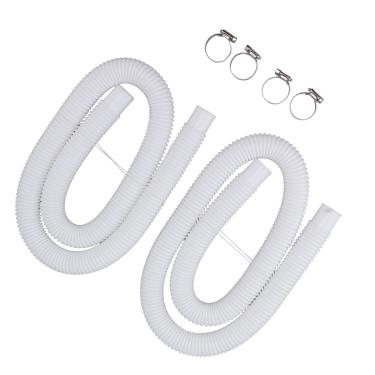 Imagem de Estink Mangueira de Substituição da Piscina ， Mangueira de Piscina e Bomba de Grampo Com Braçadeiras Bomba de Filtro de Diâmetro para 300 330 530 1000 Galões de Terra