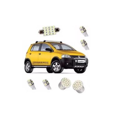 Imagem de Led Pingo E Torpedo Vw Crossfox Fox G1 Farolete Placa Teto
