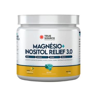 Imagem de Vitaminas e minerais magnesio + inositol relief 3.0 true source 350g m